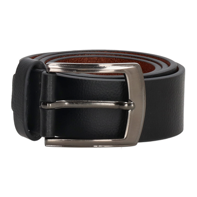 Dummy 1070358 - ceinture double-d taille 105 cuir croûte noir | 4 pièces