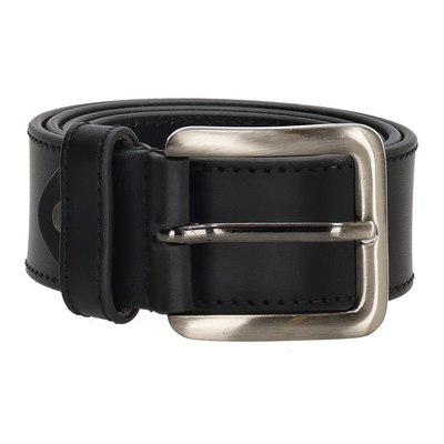 Factice 1070361 - ceinture double-d taille 105 cuir croûte noir | 4 pièces