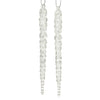 Decoris Pendentif de Noël glaçon paillettes 14cm 2 pcs.