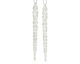 Decoris Pendentif de Noël glaçon paillettes 14cm 2 pcs. - afbeelding 1