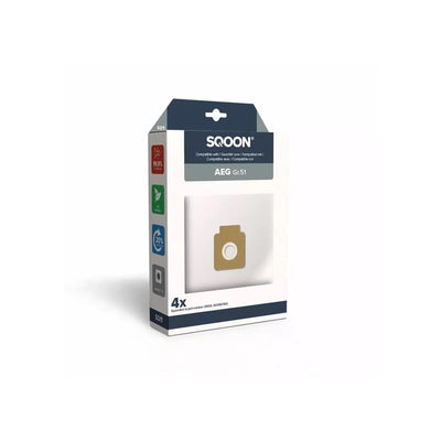 Sac aspirateur Sqoon aeg taille 51 4pcs