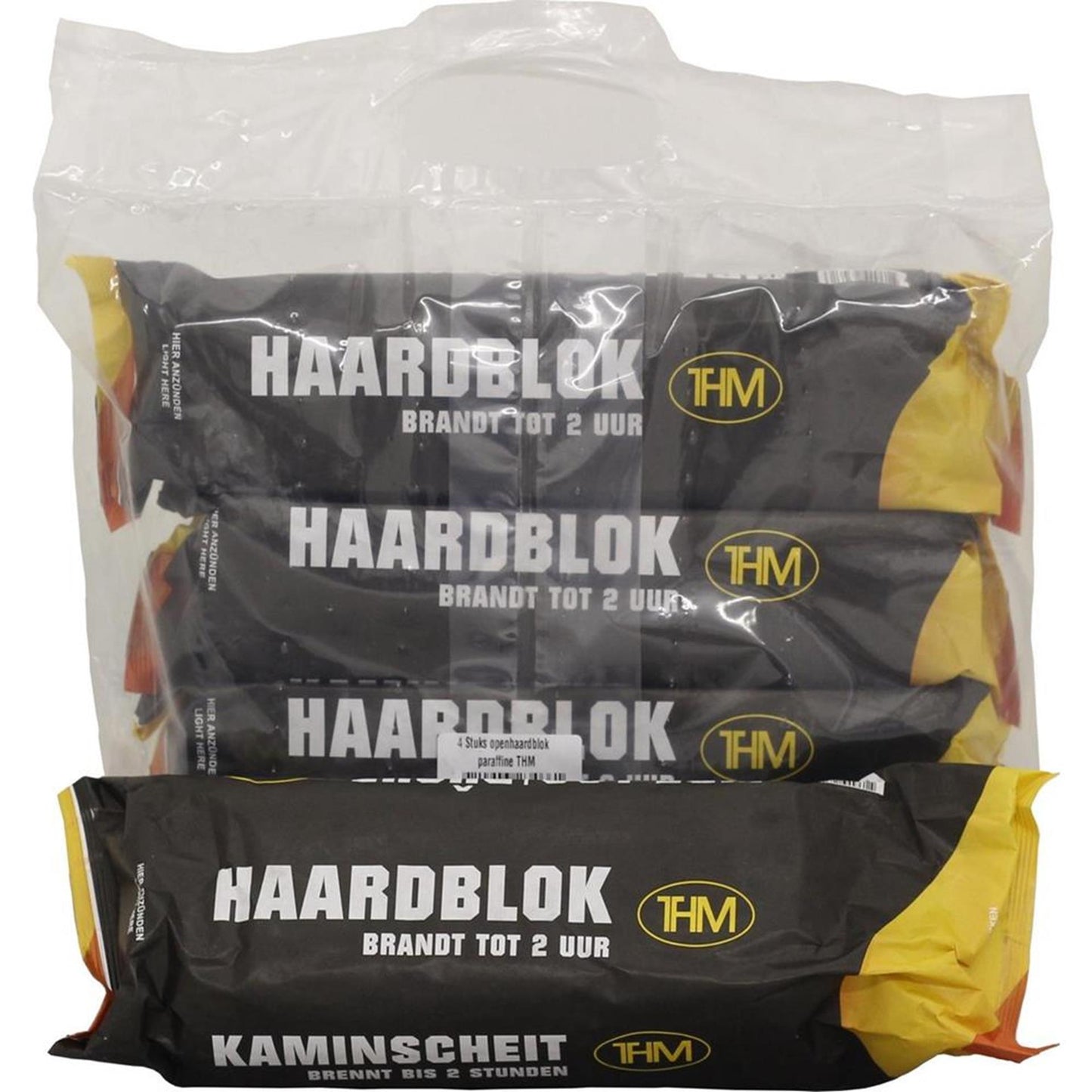 Allumez ces bûches de 1 kg, sac de 4 pièces