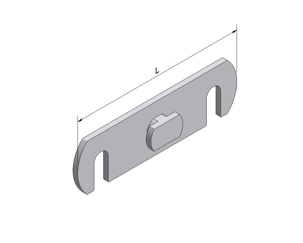 Plaque de fixation murale pour montants