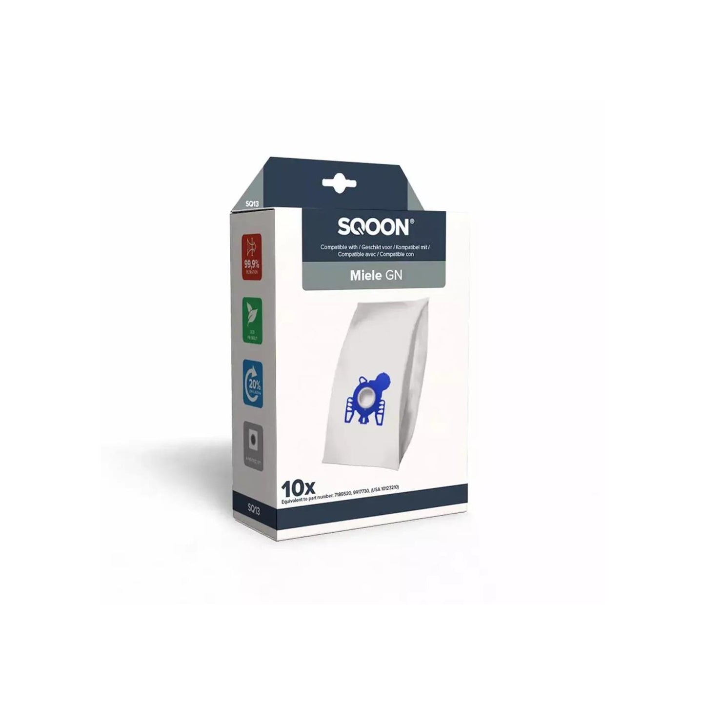 Sac aspirateur Sqoon miele GN 10pcs