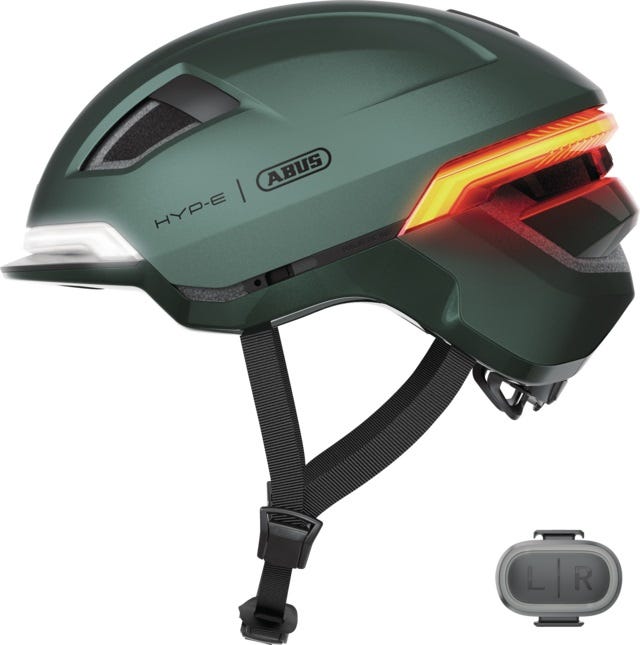 ABUS SMART HELM Hyp-E Jungle Green L 57-61CM