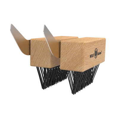 Wolf-garten 1077527 - ms 2x 2in1 brosse et grattoir de remplacement (fbs-me) | 5 pièces