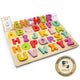 Puzzle alphabet en bois : mon premier ange