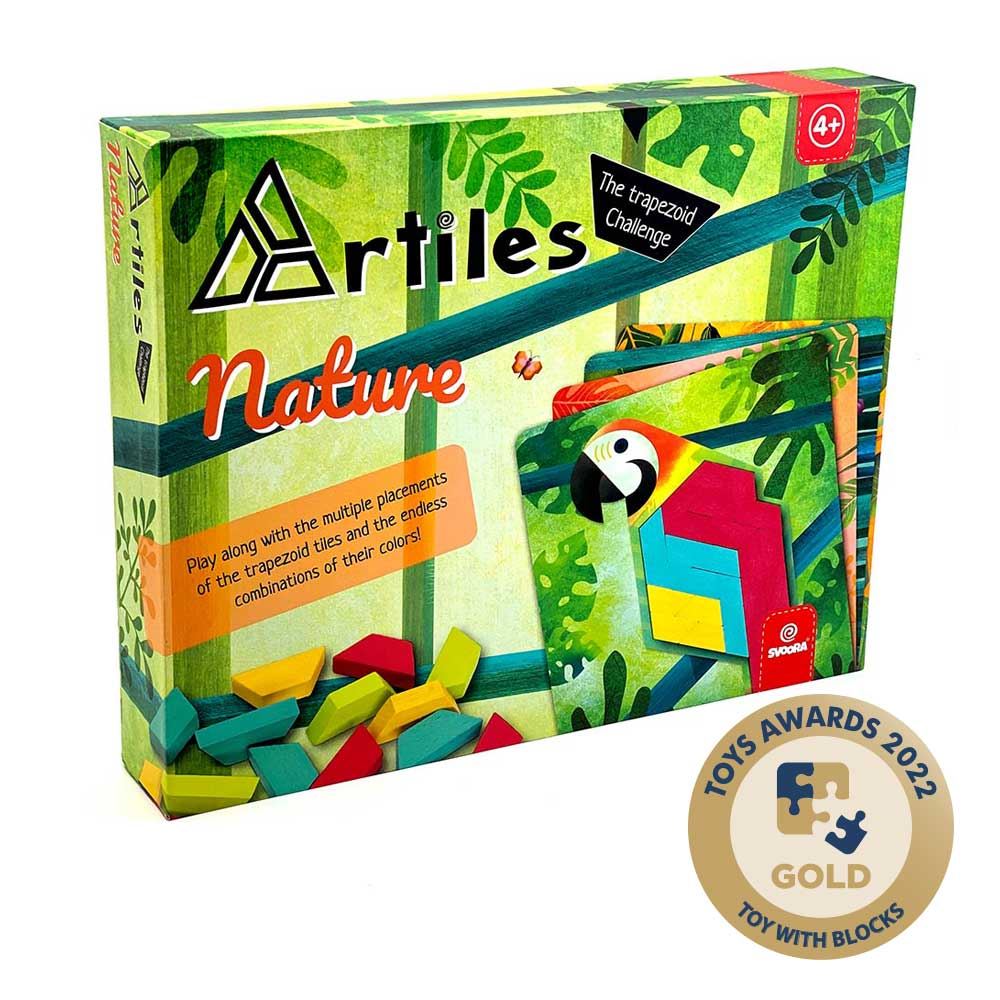 Artiles : nature du puzzle. 33x28x5,5cm 4+