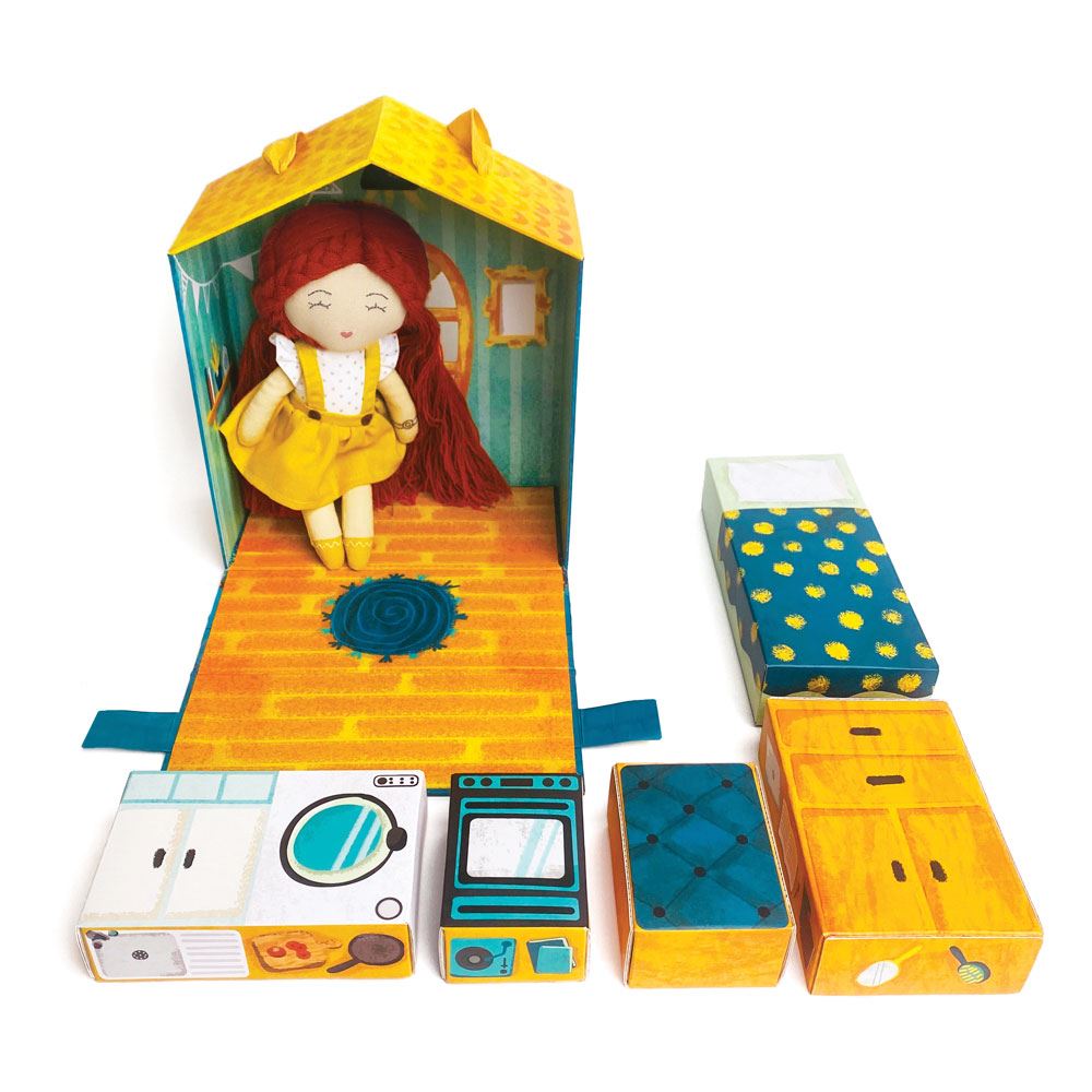 Maison de poupée, ma maison d'amour avec Lora. 3+
