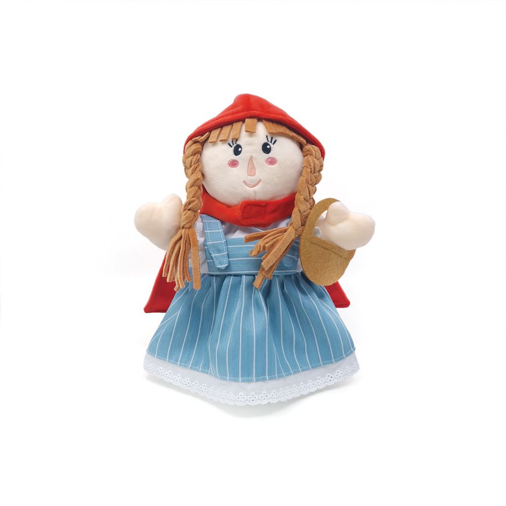 Marionnette à main Le Petit Chaperon Rouge. 25 cm. 3+
