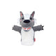 Loup de marionnette à main. 25 cm. 3+