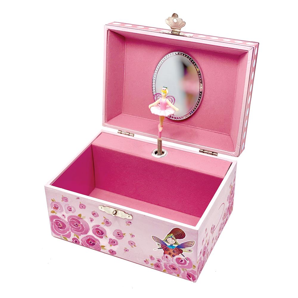 Boîte à bijoux avec espérides musicales let 4+