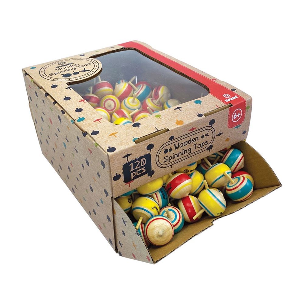 Mini toupie en bois Dsp. classique. 6+ (120 pièces
