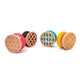 Dsp. yoyos en bois. géom. 4 culs 6+