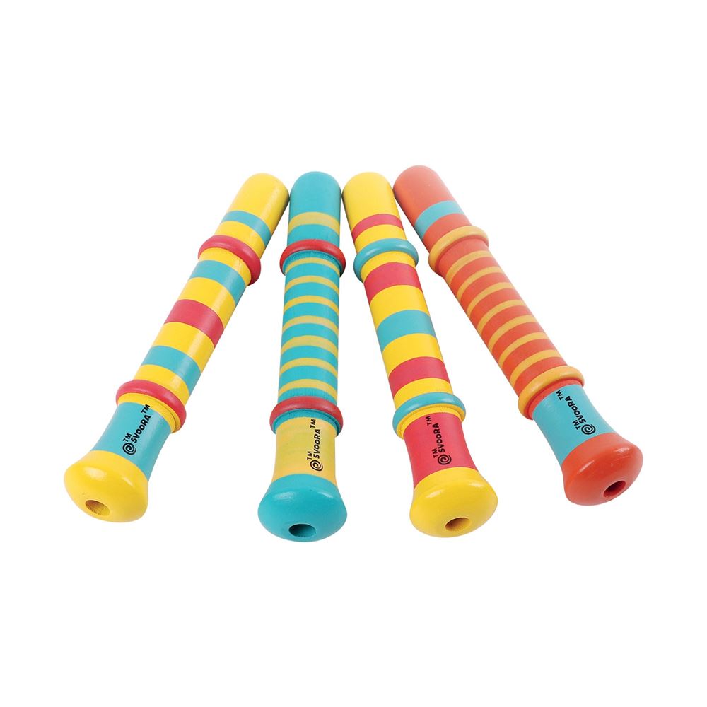 Sifflets en bois classiques. 4 assortiments. 3+