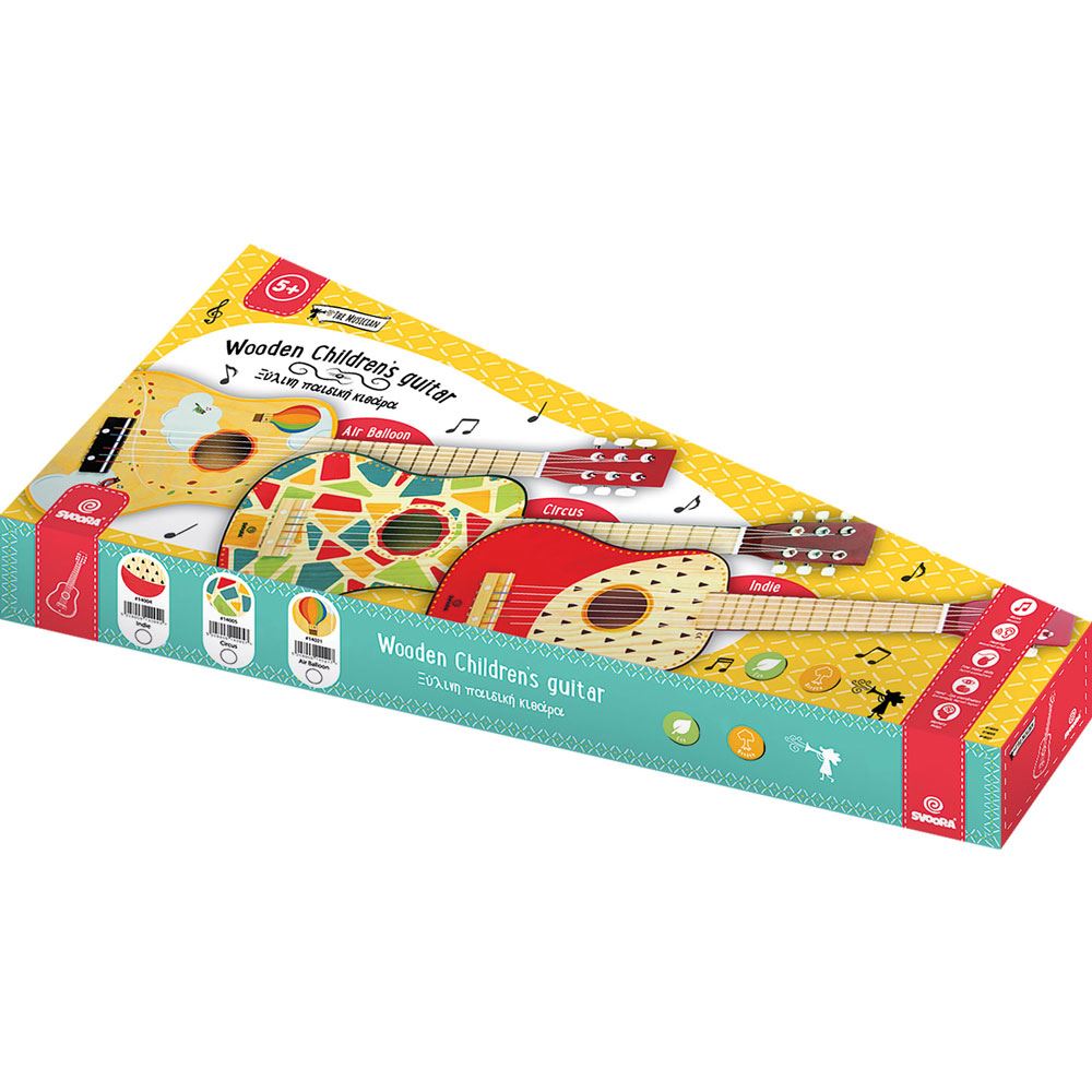 Cirque de guitare pour enfants. 64x26x8 cm. 5+