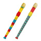 Flûte à bec en bois 32 cm. 2 culs. 3+