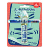 Mini liquid caleidoscope blauw. 14x2x11