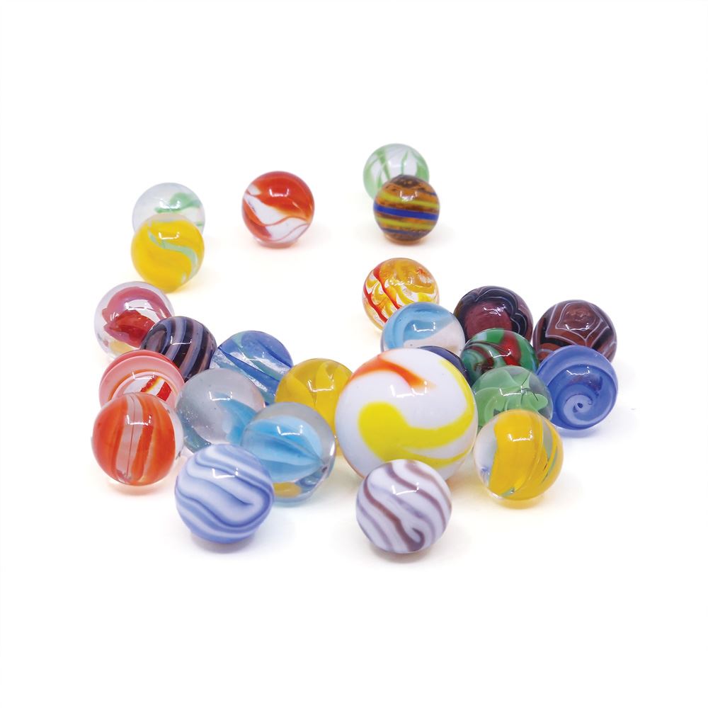 Ensemble de billes en verre Svoora, 25 pièces. 6+
