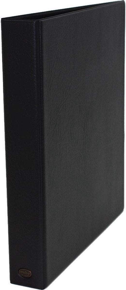 Classeur à anneaux Multo - Hannibal - taille a5 - 17 anneaux - hauteur d'anneau 19 mm - noir - mu-3007171941