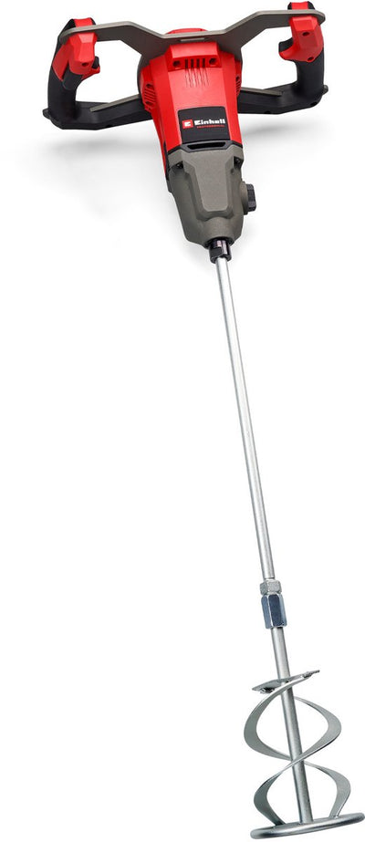 Mélangeur électrique professionnel pour peinture et mortier Einhell tp-mx 1700-2 ce - 1700 w - 180-750 min réglable - incl. tige de mélange pour mortier