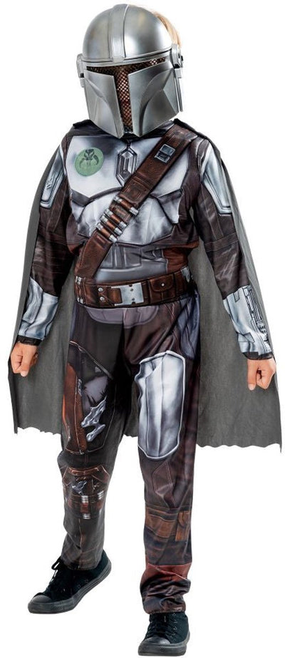 Rubies France - costume classique star wars - le mandalorien pour enfant - 122 126 (5-6 ans)