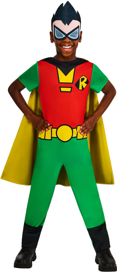 Déguisement enfant Rubies Teen Titans Go Robin - - taille 9-10 ans