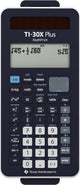 Texas instruments ti-30x plus calculatrice scolaire mathprint alimentée par batterie, alimentée à l'énergie solaire noir nombre de positions d'affichage : 16