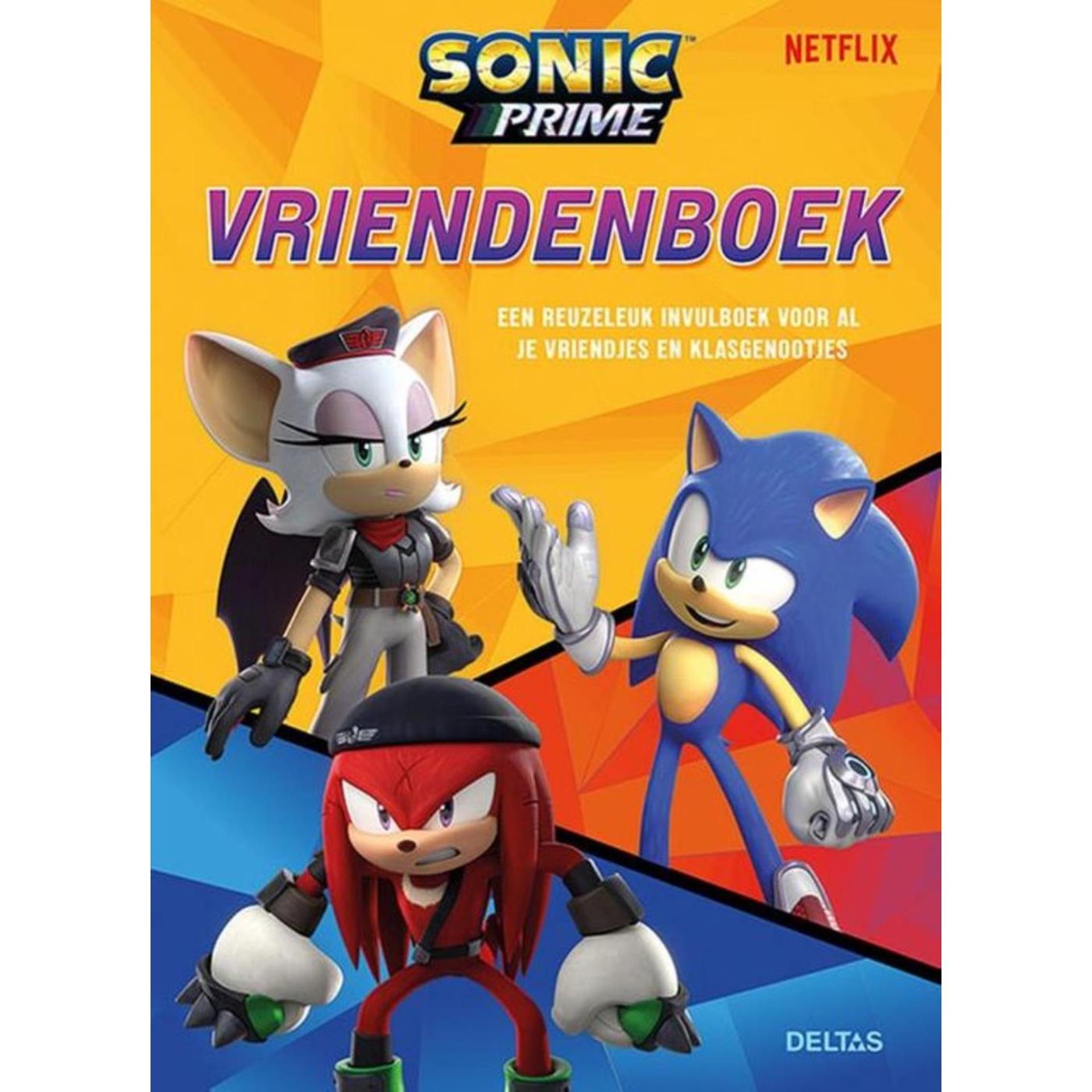 Livre des amis de Deltas Sonic Prime