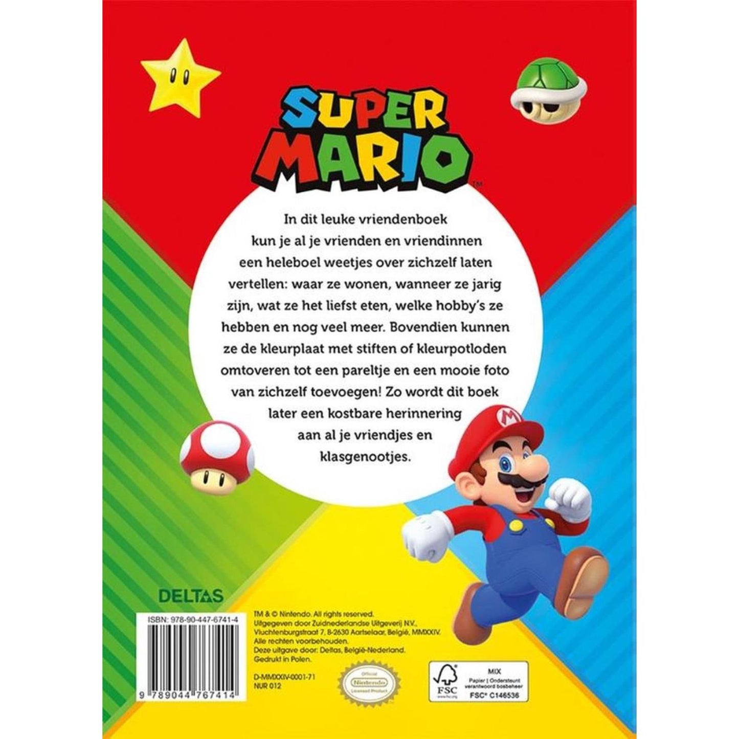 Le livre de l'ami super mario de Delta
