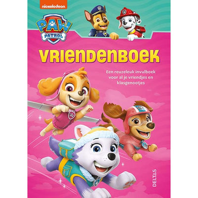 Livre d'amis Deltas Nickelodeon Paw Patrol rose
