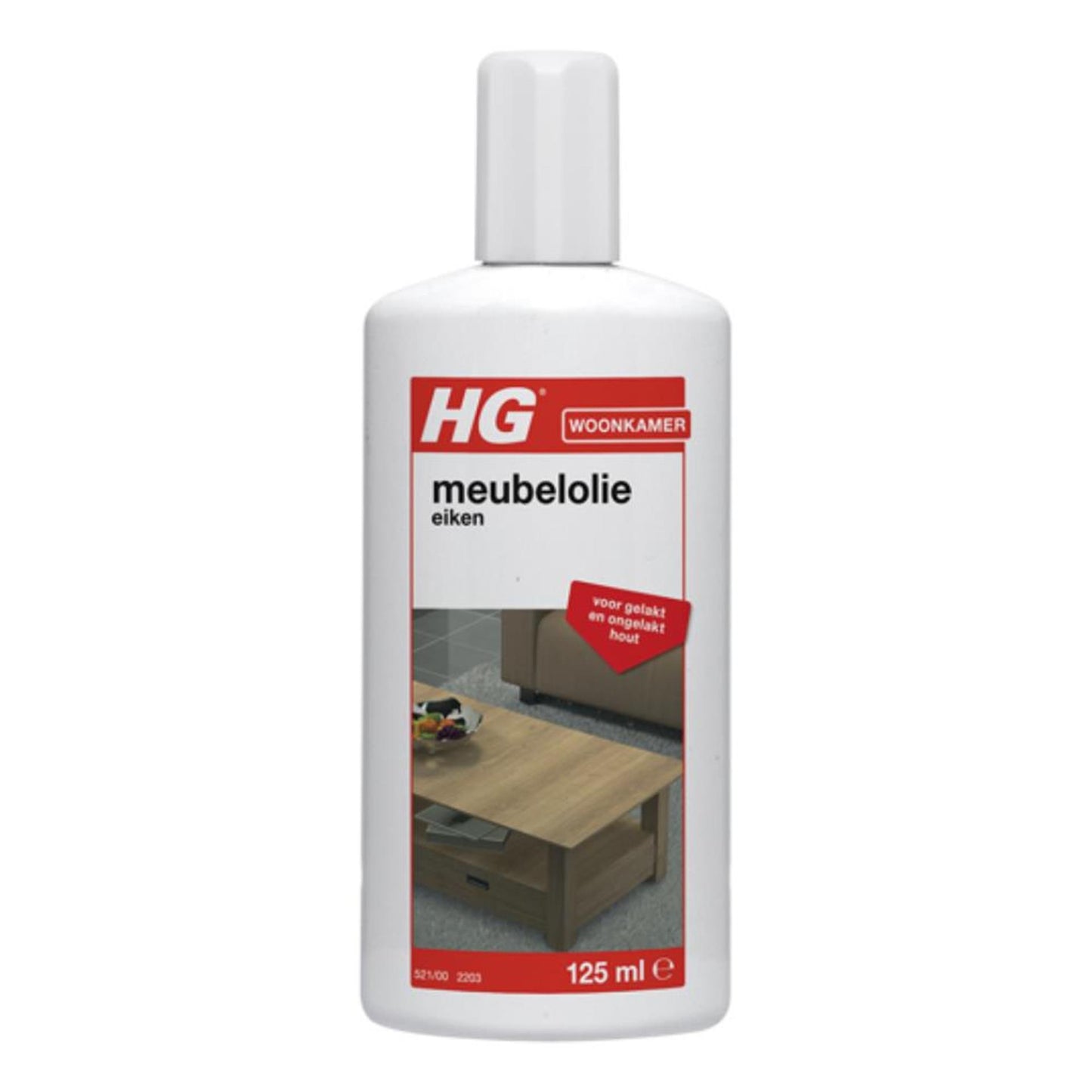 Hg huile pour meubles chêne 140ml