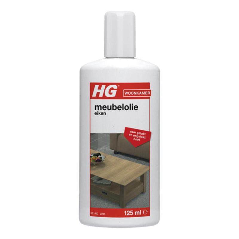 Hg huile pour meubles chêne 140ml