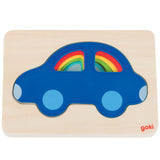 Voiture de puzzle de couche Goki, 5 couches - afbeelding 2