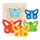 Goki Layer Puzzle Butterfly, 5 couches - afbeelding 1