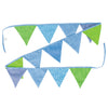 Goki Cotton Flag Line bleu vert