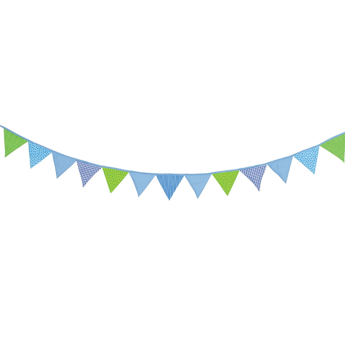 Goki Cotton Flag Line bleu vert