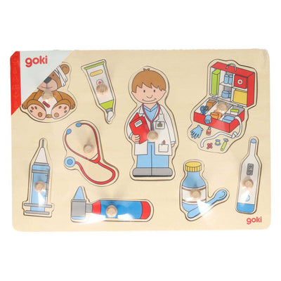 Puzzle Goki Wooden Nick au Docteur