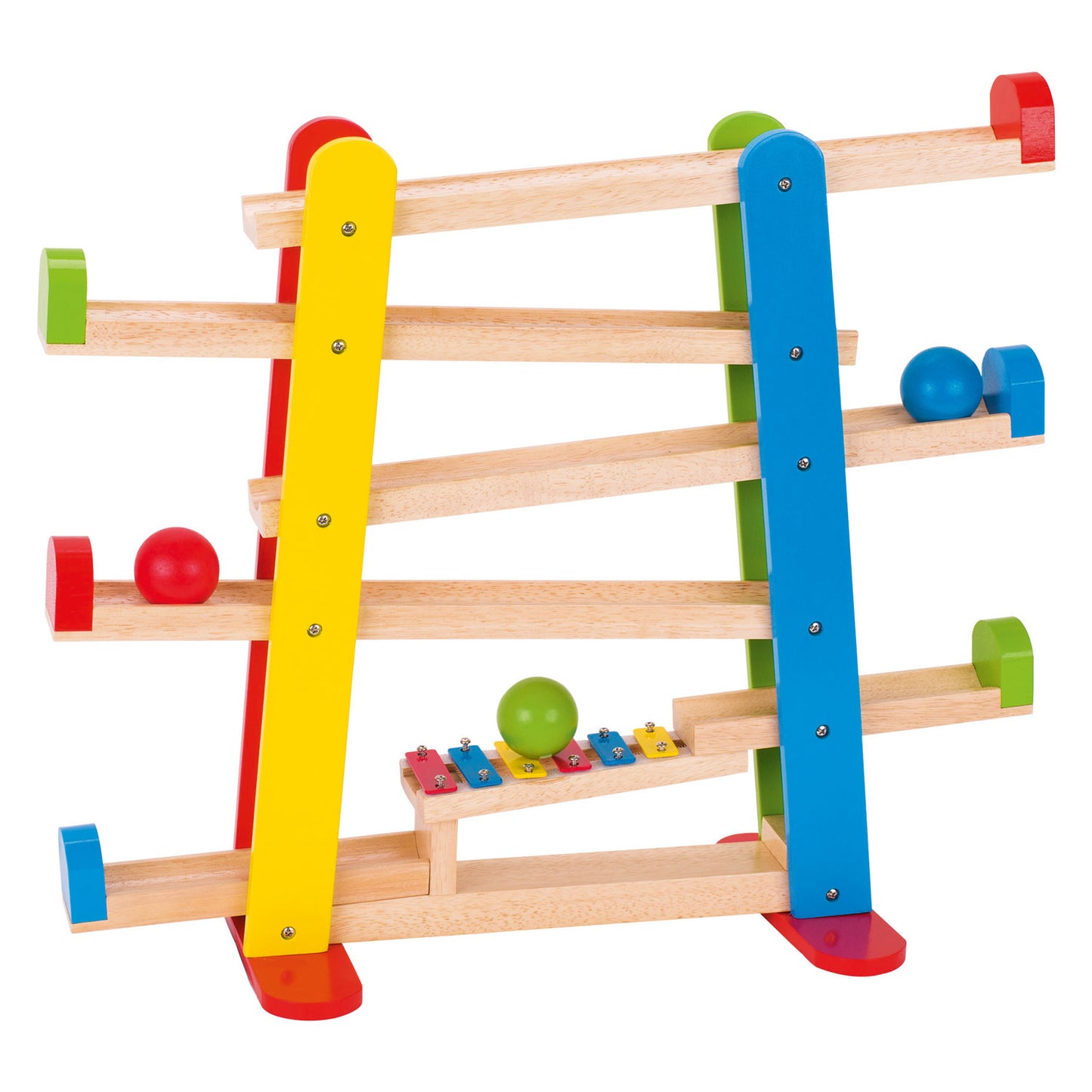 Piste en marbre en bois Goki avec xylophone