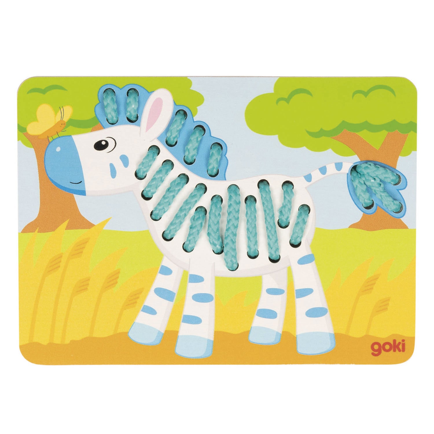 Goki Wooden Thread Puzzles, 3rd.