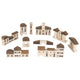 Goki Wooden Building Blocs City, 70dlg.