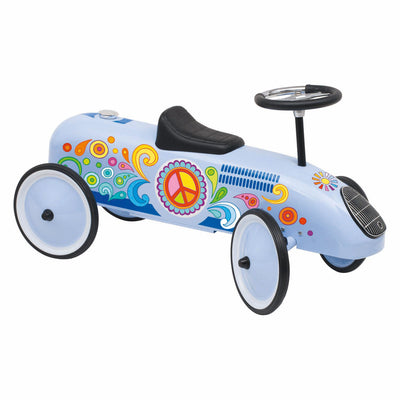 Goki Wooping Vehicle Retro Blue
