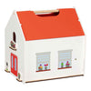 Maison de poupée portable en bois Goki avec accessoires