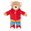 Goki peluche cyclomoteur apprendre à s'habiller peluche