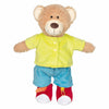 Goki peluche cyclomoteur apprendre à s'habiller peluche