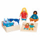 Goki Flexible Dolls Fynja Fabio, 6 tenues