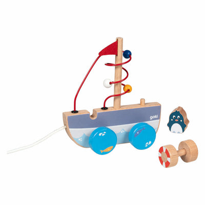 Goki tirez le bateau Ahoy avec un labyrinthe de perles