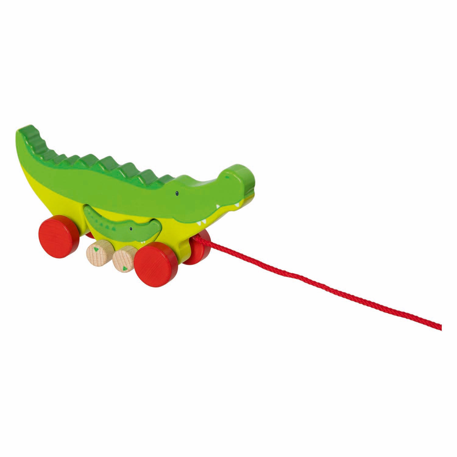 Goki pull en bois crocodiles cosmo croki