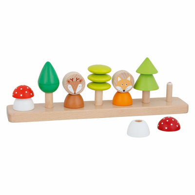 Jeu de couleur et de moulage en bois de Goki