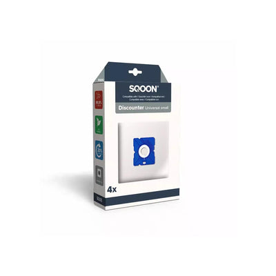 Sac d'aspirateur Sqoon discounter petit 4pcs